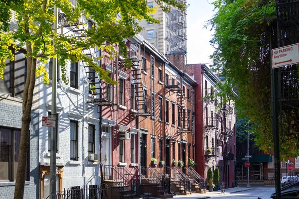 Luce Del Sole Splende Sugli Edifici Storici Lungo Gay Street — Foto Stock