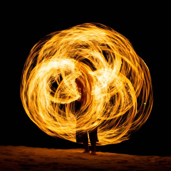 Ateş gösterisi — Stok fotoğraf