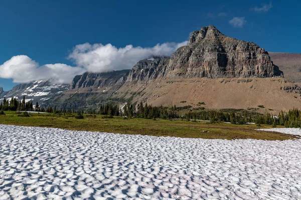 美丽风景摄影的在美国蒙大拿州的冰川国家公园 — 图库照片