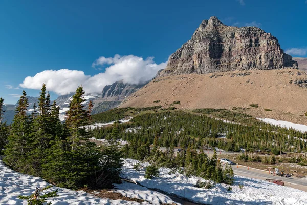 美丽风景摄影的在美国蒙大拿州的冰川国家公园 — 图库照片