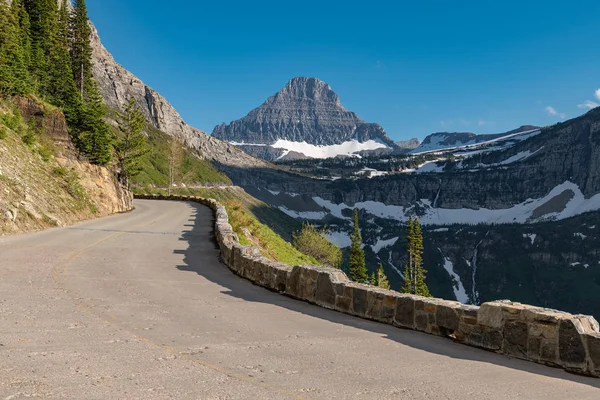 Beautiful View Glacier National Park Belong Going Sun Road — Stock Photo, Image