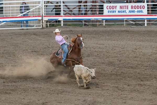 Cody Wyoming June 2018 Cody Stampede Park Arena Cody Rodeo — Stock Photo, Image
