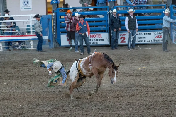 Cody Wyoming June 2018 Cody Stampede Park Arena Cody Rodeo — стокове фото