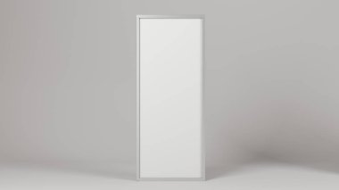 Boş boş stand booth mock-up şablonu.