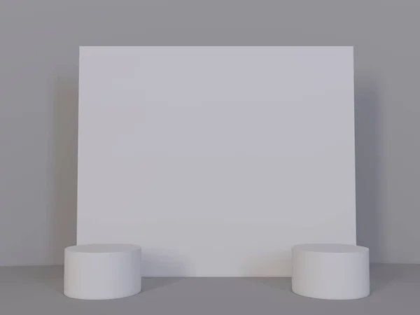Μάρκα τοίχο ή τύπου τοίχο 3d απεικόνιση — Φωτογραφία Αρχείου