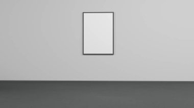 ' De bir çerçeve içinde iç mermer zemin ile poster kadar sahte