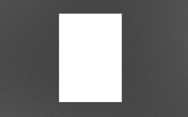 3d render a4 a3 a2 a5 a6 a1 kağıt. Kitap. Katalog Boş Beyaz Kapak şablonu
