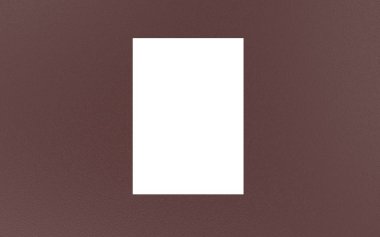 3d render a4 a3 a2 a5 a6 a1 kağıt. Kitap. Katalog Boş Beyaz Kapak şablonu Mock up