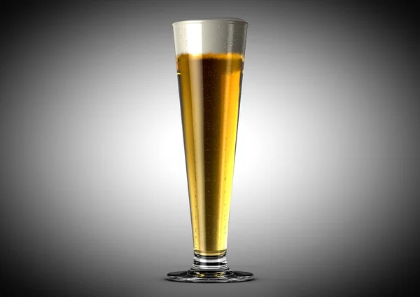 Pilsner bier Pint — Stockfoto