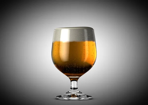 Borrel bier Pint — Stockfoto