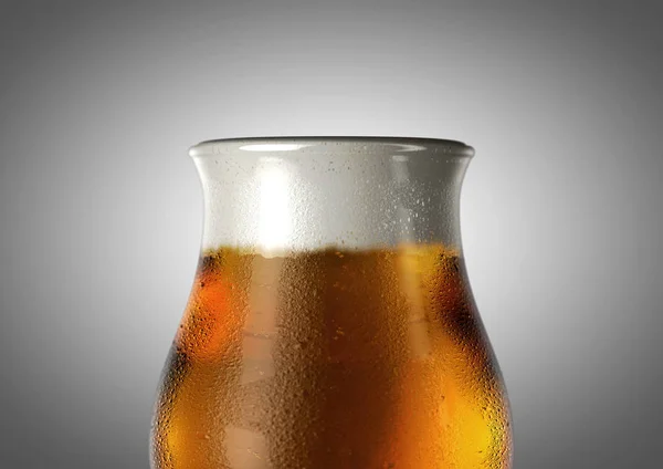 Pinta di birra tulipano — Foto Stock