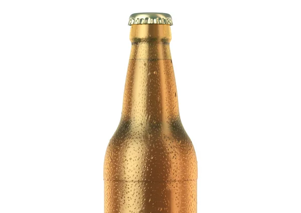 Prodotto in bottiglia alcolico con condensazione — Foto Stock