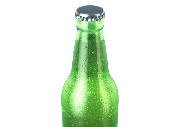 Alcohol gebotteld product met condensatie — Stockfoto