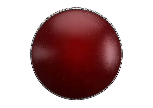 Pelota de cricket rojo —  Fotos de Stock