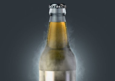 yoğunlaşma bira şişesiyle