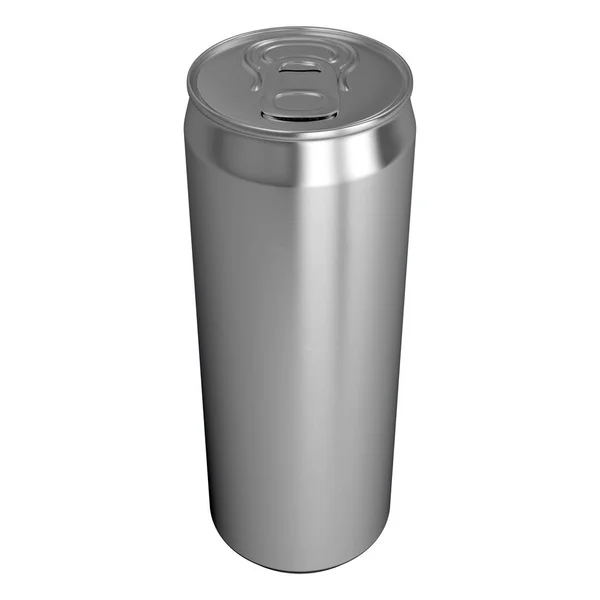 Slim lata de aluminio — Foto de Stock
