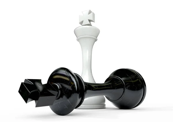 Schachkönige — Stockfoto