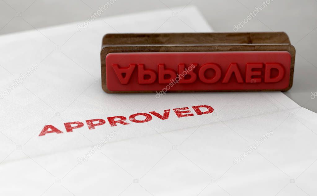 Approved Stamp And Form