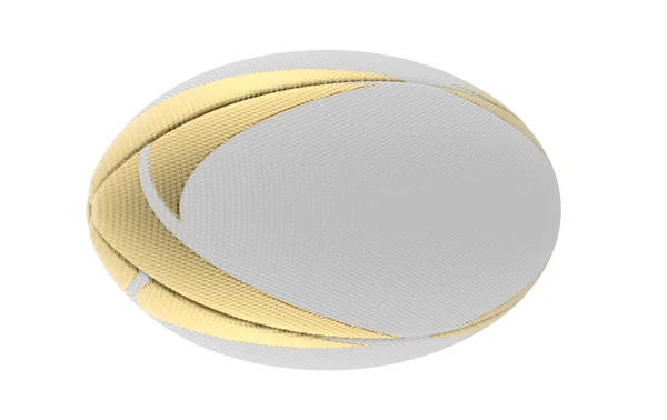 Rugby Ball Gold Design — Stockfoto