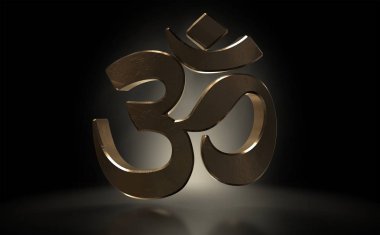 Hindu Aum Sembolü Döküm