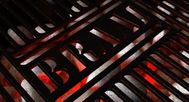 Kömür Yangın Ve Braai Izgara