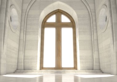 Dekoratif Kilise Penceresi