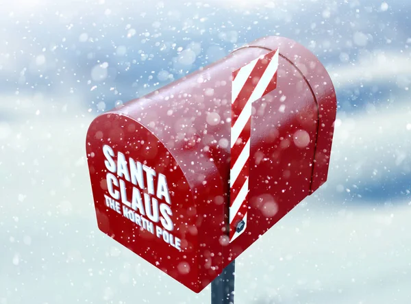 Santa Mailbox — Stock Photo, Image