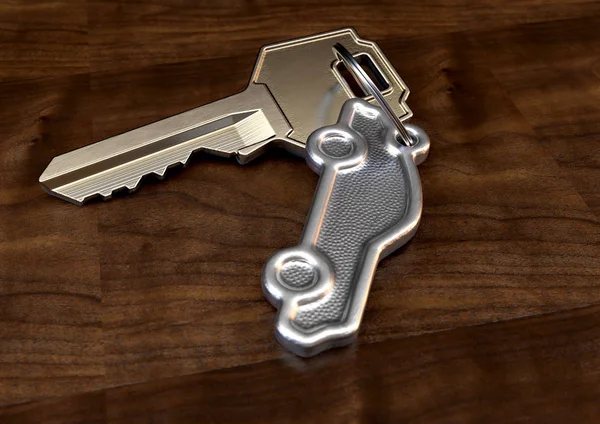 Klíčenky pro klíče a auto — Stock fotografie