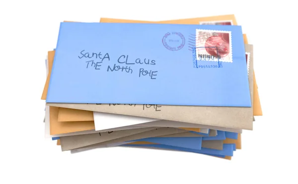 Επιστολές προς Σάντα στοίβα — Φωτογραφία Αρχείου