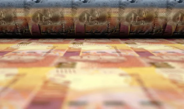 Printing South African Notes — Stock Photo, Image