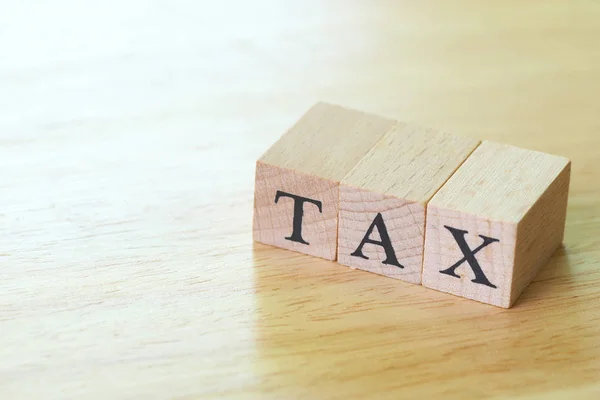 Salário Rendimento Anual Tax Para Ano Calculadora Usando Como Conceito — Fotografia de Stock