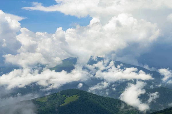 Bayerische Alpen Mit Blauem Himmel Und Wolken Landschaft — Stockfoto