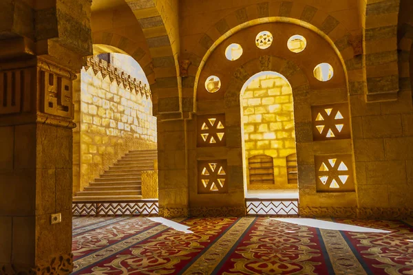 Interior Mustafa Mosque Sinai Egypt — Stock Photo, Image
