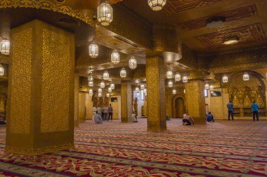 Sharm El Sheikh, Mısır-16 Ekim 2018 Müslümanlar dua sahabe Camii, Sharm el Sheikh
