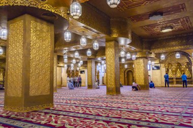 Sharm El Sheikh, Mısır-16 Ekim 2018 Müslümanlar dua sahabe Camii, Sharm el Sheikh