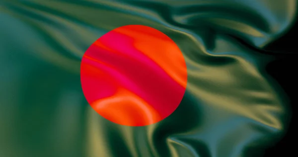 バングラデシュの国旗風に イラスト ダッカ — ストック写真