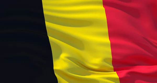 Βέλγιο σημαία πατριωτικό φόντο, 3d απεικόνιση — Φωτογραφία Αρχείου