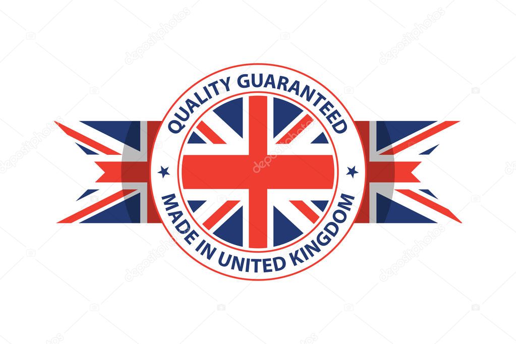Made in United Kingdom quality stamp. Vector illustration