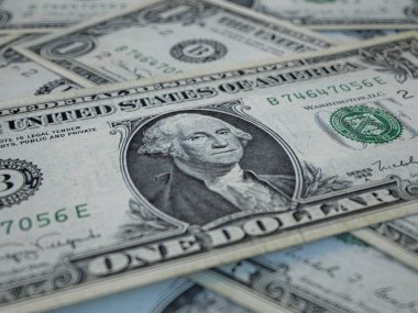 Amerikan para birimi arka planı. Amerika Birleşik Devletleri Americ Doları