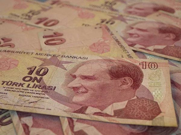 Türkische Währung. Geld der Türkei geschäftlichen Hintergrund. Türkisch l — Stockfoto