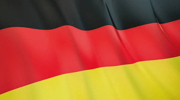 Прапор Німеччини Високоякісна Ілюстрація Ідеально Новин Репортажів Подій — стокове фото