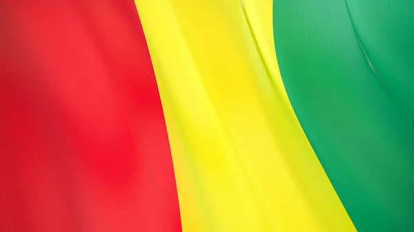 Guinea Zászlaját Lobogtatva Kiváló Minőségű Illusztráció Tökéletes Hír Riport Események — Stock Fotó