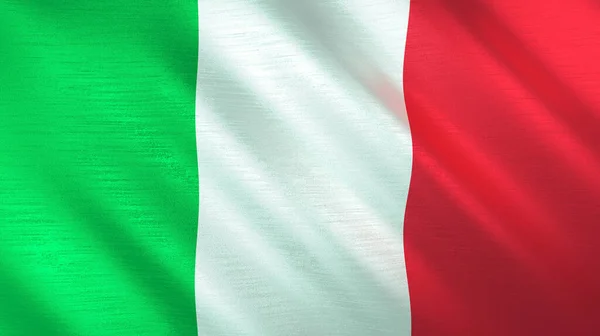 Drapeau Italie Illustration Haute Qualité Parfait Pour Les Nouvelles Reportage — Photo