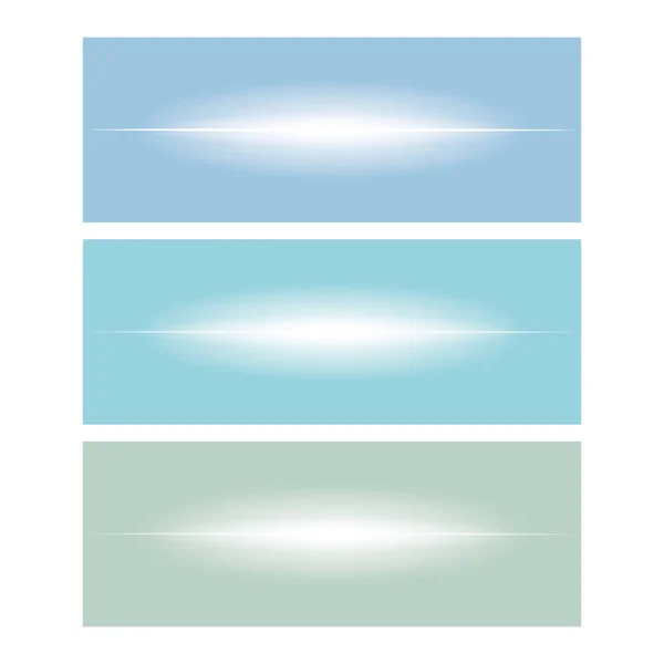 Набор мягких неоновых линий и огней на нежно-голубом фоне — стоковое фото