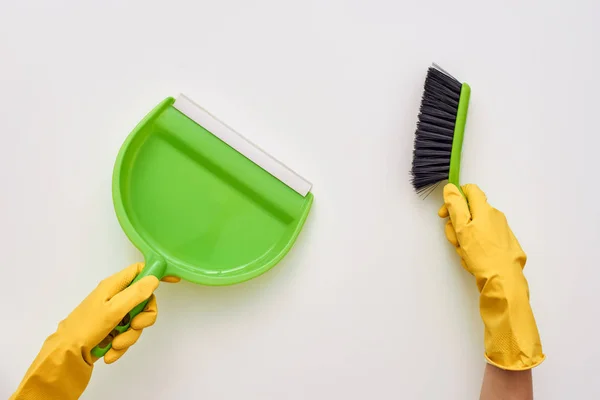 Clean your house. Brush and scoop isolated