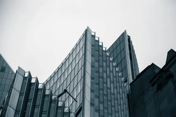 Piękne Streszczenie Monochromatyczne Szczegóły Architektury London Street Elementy Zewnętrzne — Zdjęcie stockowe