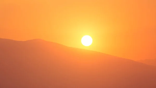 거리에 따뜻한 색조에 풍경입니다 슬로바키아 Tatra — 스톡 사진