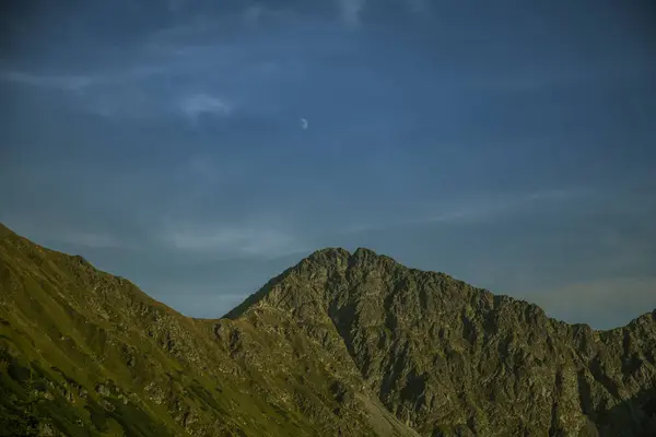 Krajobraz Piękne Lato Górach Naturalnej Scenerii Góry Park Narodowy Tatry — Zdjęcie stockowe