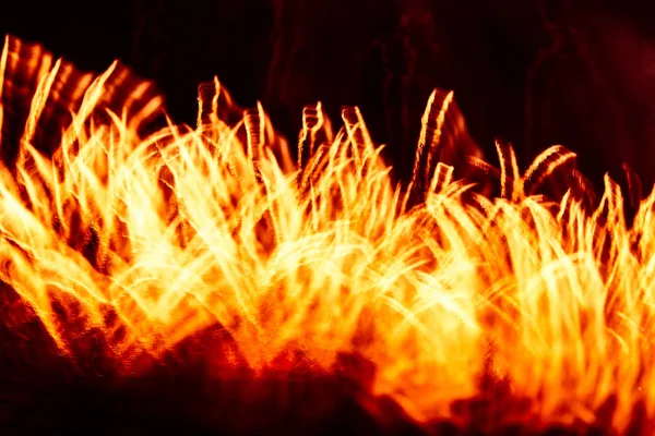 Красивый Абстрактный Художественный Образ Новогоднего Фейерверка Красочная Картинка Размытием Огнями — стоковое фото