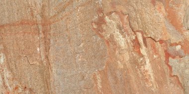 Parlatılmış bej mermer. Gerçek doğal mermer taş dokusu ve yüzey arkaplanı.